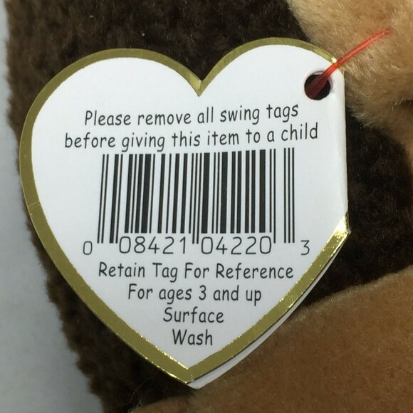 Ty Beanie Baby Prickles Hedgehog Plush Stuffed Animal Retired W Tag Feb 19 1998 - Picture 11 of 11